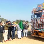 सेफ फुड फार्मर प्रोड्युसर कंपनी के माध्यम से कोदो एवं सांवा के 30 टन फसल विशाखापटनम के लिए रवाना