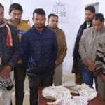 Police team caught 7 gamblers gambling in Latori forest on information of informer, recovered 1.25 lakh rupees