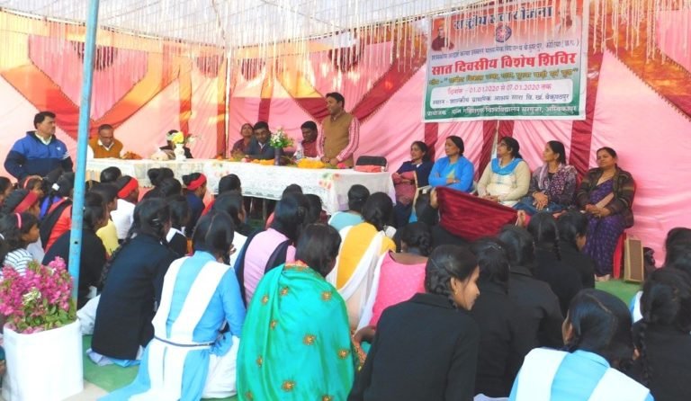 The NSS plays a decisive role in the all-round development of the students.